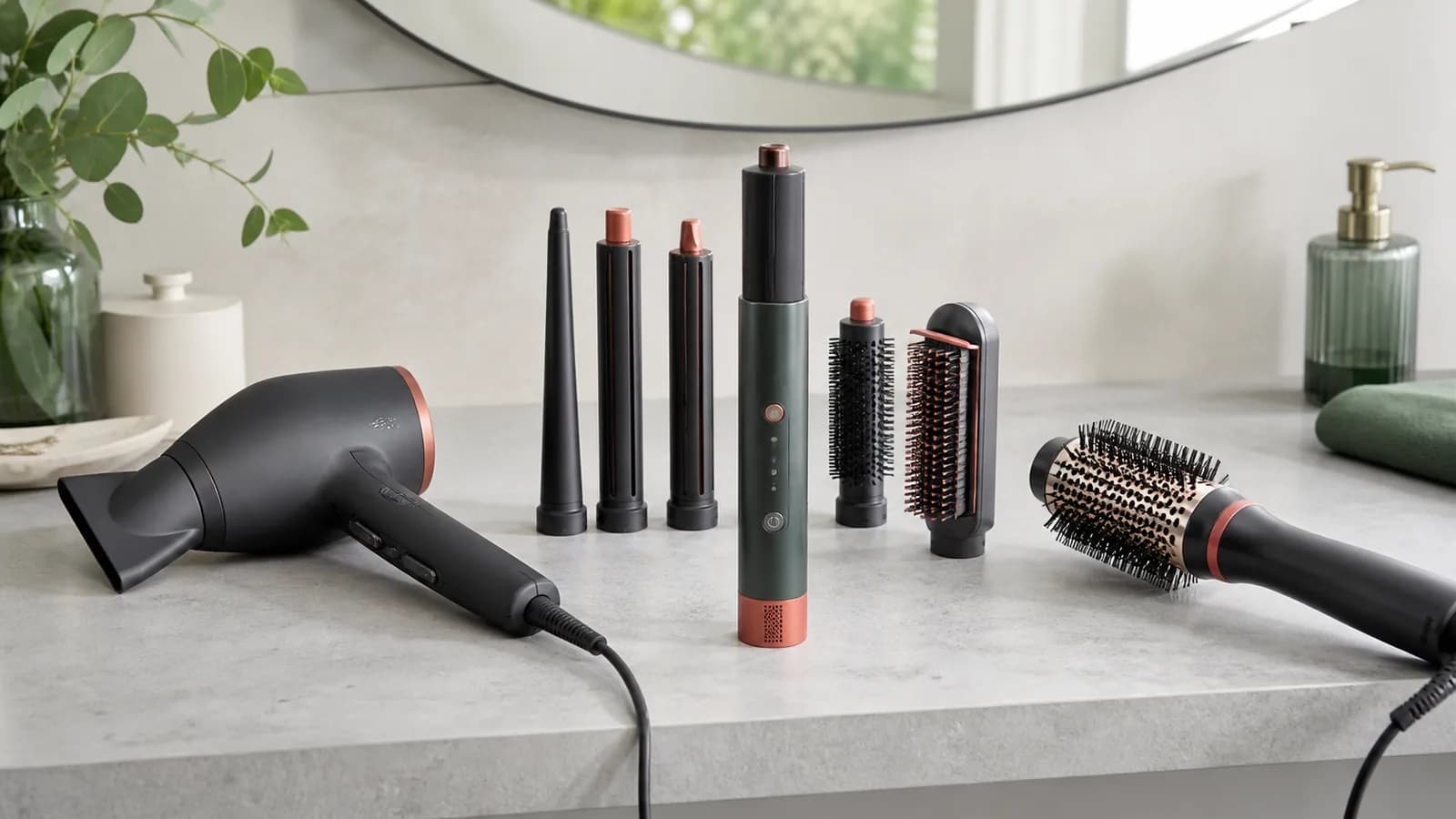 Haarpflegegeräte im Vergleich: Föhn, Warmluftbürste oder Multi-Styler?
