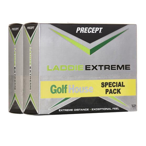 Precept Laddie Golfball Doppelpack (24 Bälle) für nur 29,45€ inkl. Versand statt 59,95€