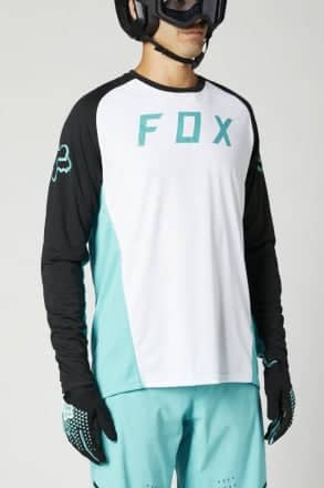 FOX Langärmliges Jersey Defend white für nur 53,85€ inkl. Versand statt 58,09€