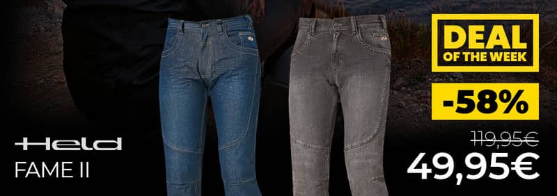 Held Fame II Motorrad Jeans für nur 53,94€ inkl. Versand statt 83,85€