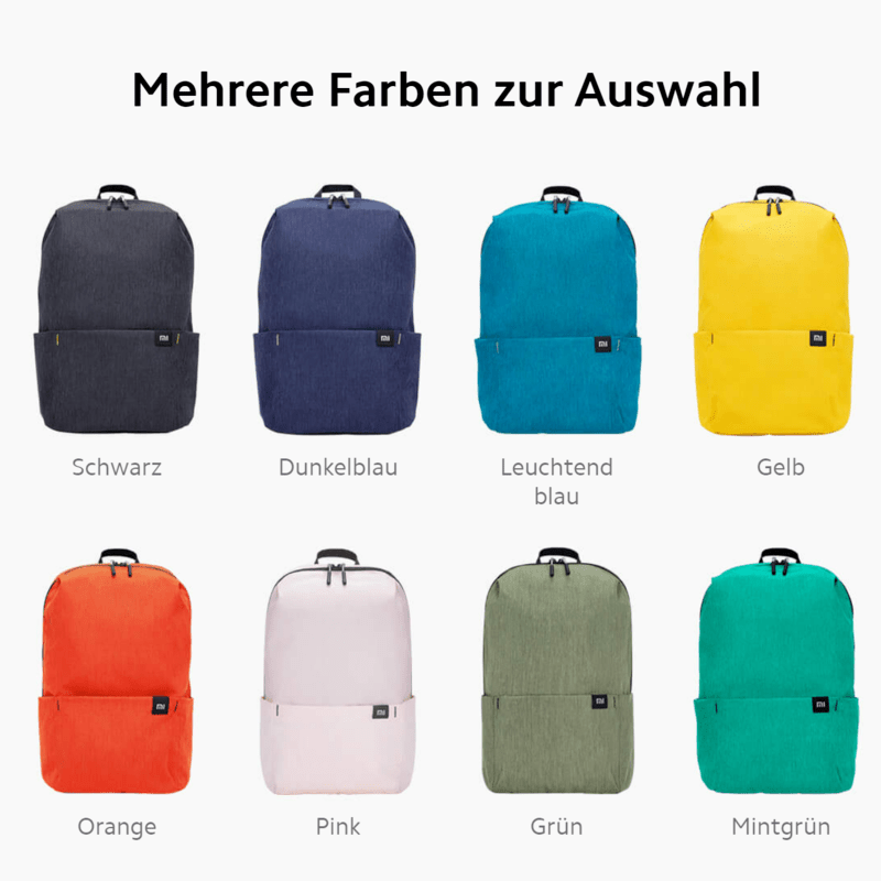 Xiaomi Paket zum Bestpreis Mi Casual Daypack 10L 