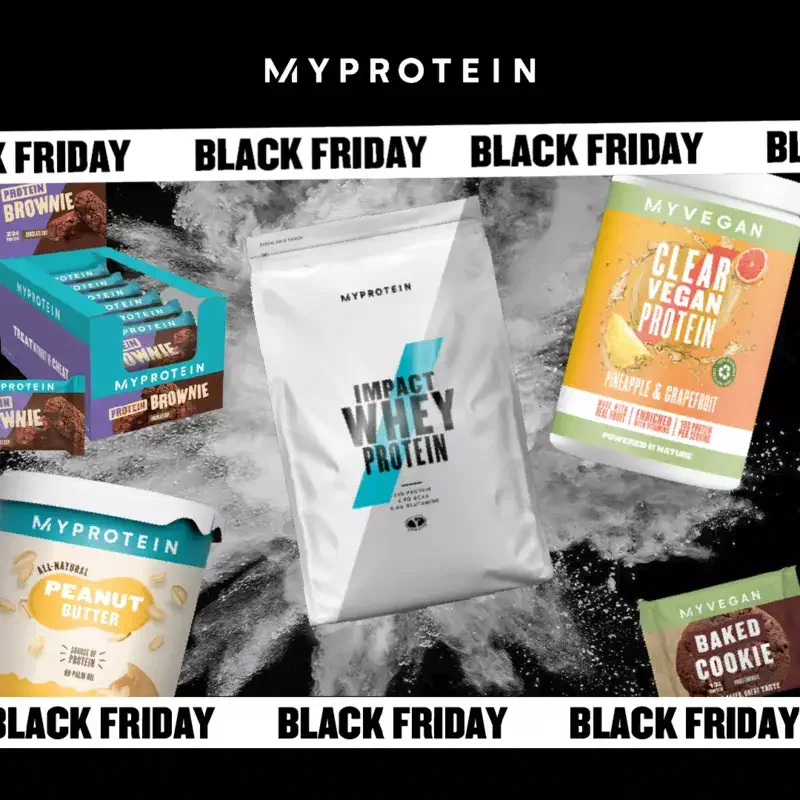 Myprotein Black Friday Sale - 55% auf alles 