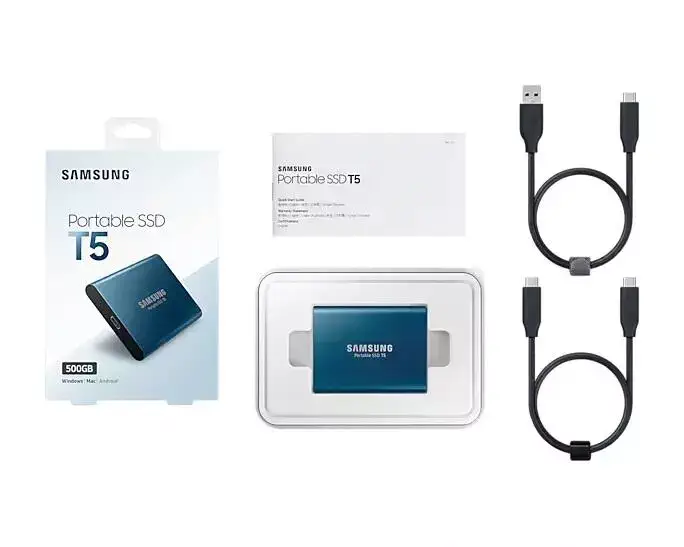Samsung Portable SSD T5 500GB für nur 59,90€ inkl. Versand statt 67,94€ 