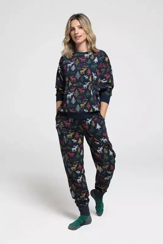 Bedruckte Pyjama-Set für Damen nur 24,99€ inkl. Versand statt 39,99€