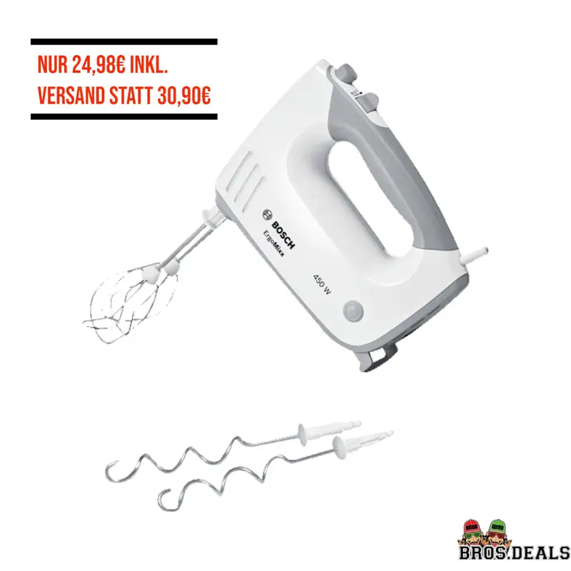 BOSCH MFQ36400 Handmixer für nur 24,98€ inkl. Versand statt 30,90€