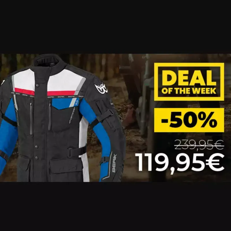 Berik Torino wasserdichte Motorrad Textiljacke für nur 101,96€ inkl. Versand statt 239,95€
