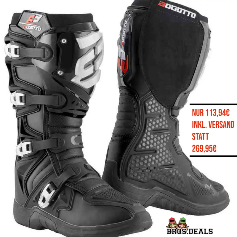 Bogotto MX-6 Motocross Stiefel für nur 113,94€ inkl. Versand statt 269,95€