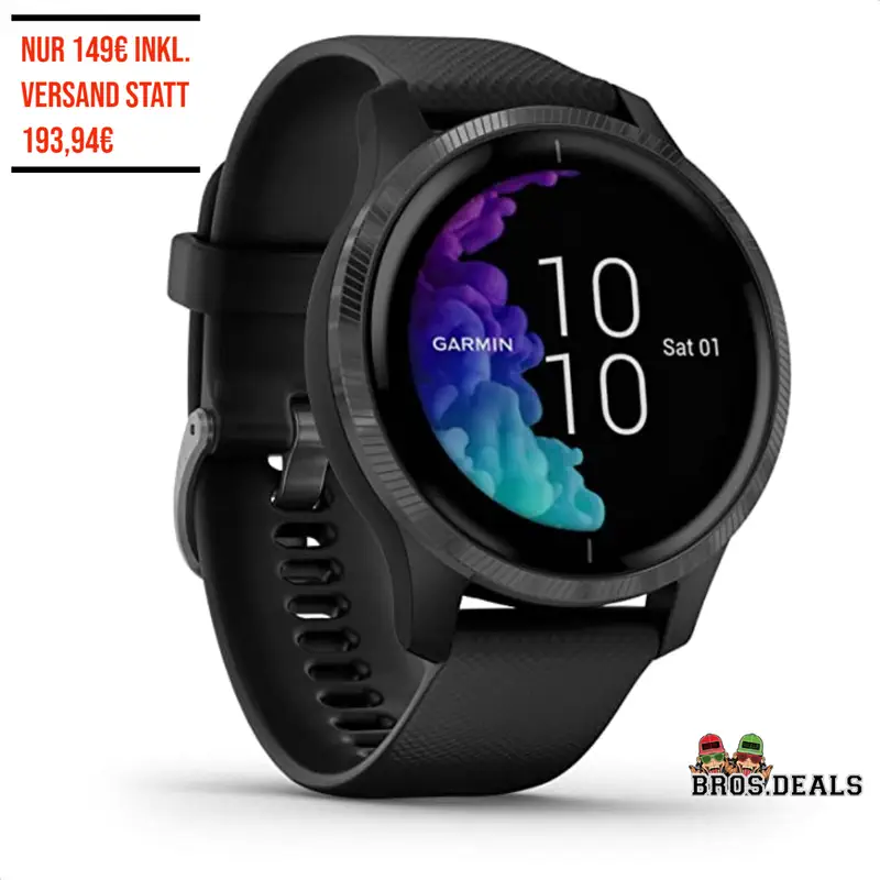Garmin Venu Smartwatch für nur 149€ inkl. Versand statt 193,94€