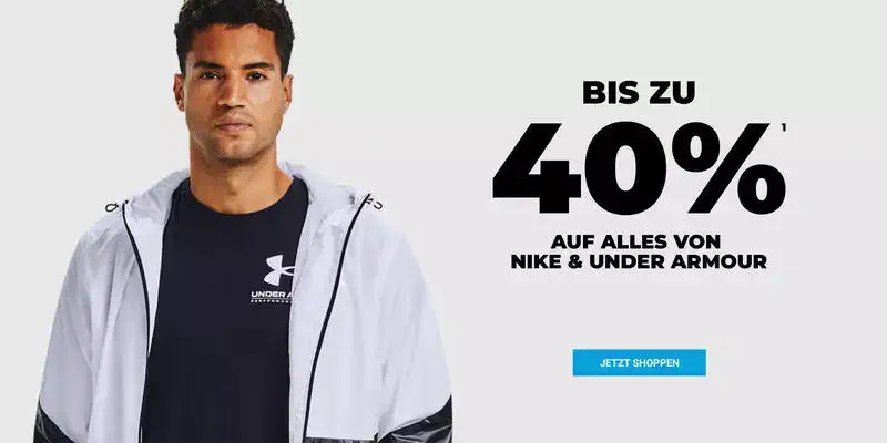 Nike & Under Armour Sale bei my-sportswear