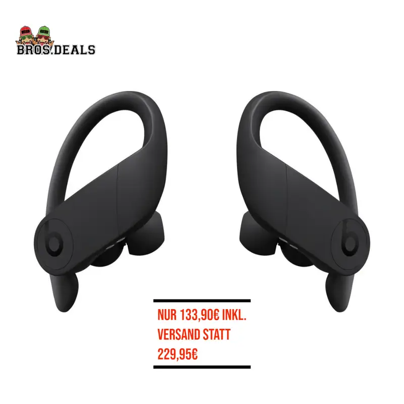 Powerbeats Pro Black kabellos für nur 133,90€ inkl. Versand statt 229,95€