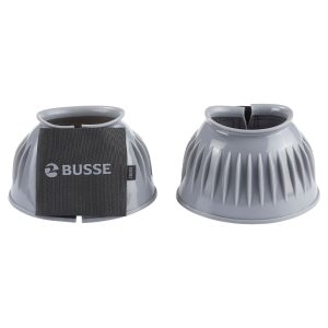 BUSSE Hufglocken Sturdy Klettverschluss Gummiglocken Grau S | kavalio - für mich und mein Pferd