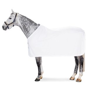 Eskadron Abschwitzdecke Fleece Basics White M | kavalio - für mich und mein Pferd