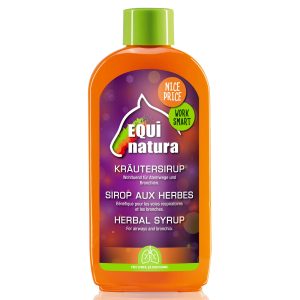 Equinatura Kräutersirup Atemwege Nahrungsergänzung 500 ml | kavalio - für mich und mein Pferd
