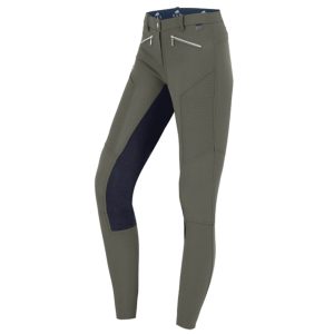 E.L.T Reithose Damen Vollbesatz Gala Khaki/Nachtblau 42 | kavalio - für mich und mein Pferd