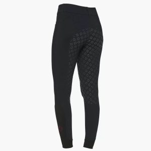 Cavalleria Toscana Reithose Damen American Full Grip Vollbesatz Damenreithose Navy 40 (IT46) | kavalio - für mich und mein Pferd