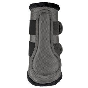 Waldhausen Gamasche Dressur Comfort Fur Zinn/ Schwarz XL | kavalio - für mich und mein Pferd