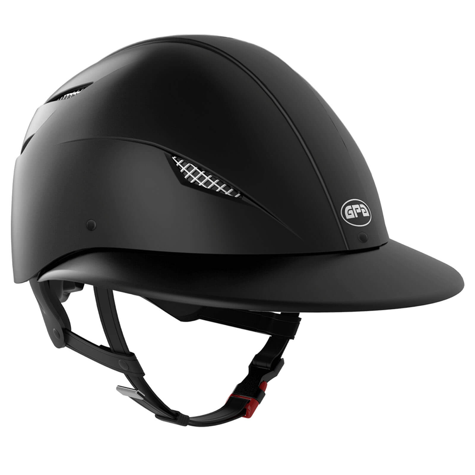 GPA Reithelm Easy First Lady Hybrid Schwarz Matt 60 | kavalio - für mich und mein Pferd