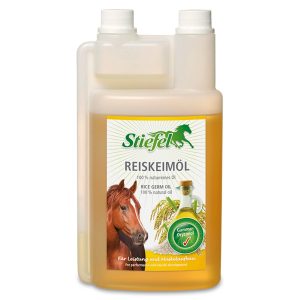 Stiefel Reiskeimöl Zusatzfutter Ergänzungsfuttermittel | kavalio - für mich und mein Pferd