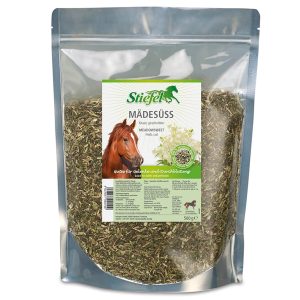 Stiefel Mädesüß Nahrungsergänzungsmittel Pferd | kavalio - für mich und mein Pferd