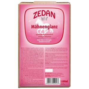 ZEDAN Glanzspray Mähnenglanz Mähnenspray 3000ml | kavalio - für mich und mein Pferd