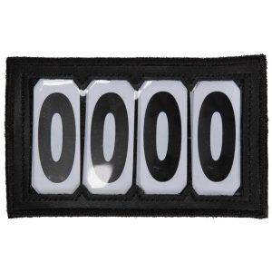 Kentucky Horsewear Startnummer PVC mit Klett Black | kavalio - für mich und mein Pferd