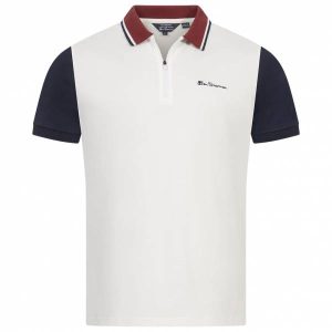 BEN SHERMAN Classic Herren Polo-Shirt 0076371-SNOWWHITE