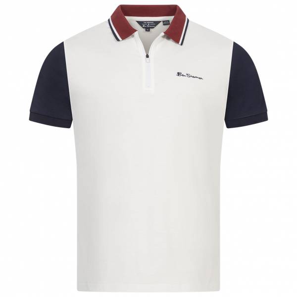 BEN SHERMAN Classic Herren Polo-Shirt 0076371-SNOWWHITE
