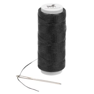 Animalon Einnähgarn gewachst Schwarz | kavalio - für mich und mein Pferd