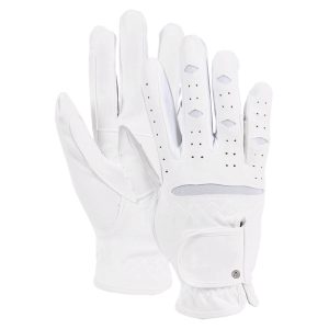 E.L.T Reithandschuh Der Vielseitige Wildlederhandschuh Weiß M | kavalio - für mich und mein Pferd