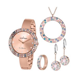 2. Chance - Jacques Lemans Uhren-Set 1-2063B-SET54