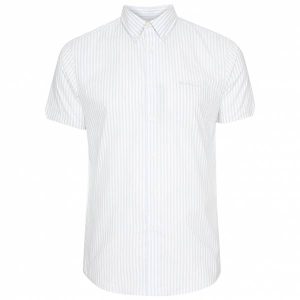 BEN SHERMAN Casual Herren Kurzarm Hemd 1012799-GREY