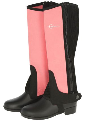 Covalliero Kinderminichaps Lilli Starlight Chaps Black/Pink 146 | kavalio - für mich und mein Pferd