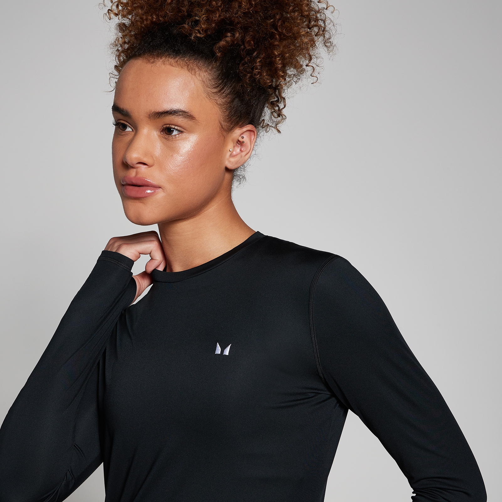 MP Damen Training Langarm-T-Shirt – Schwarz - L – Bild 4