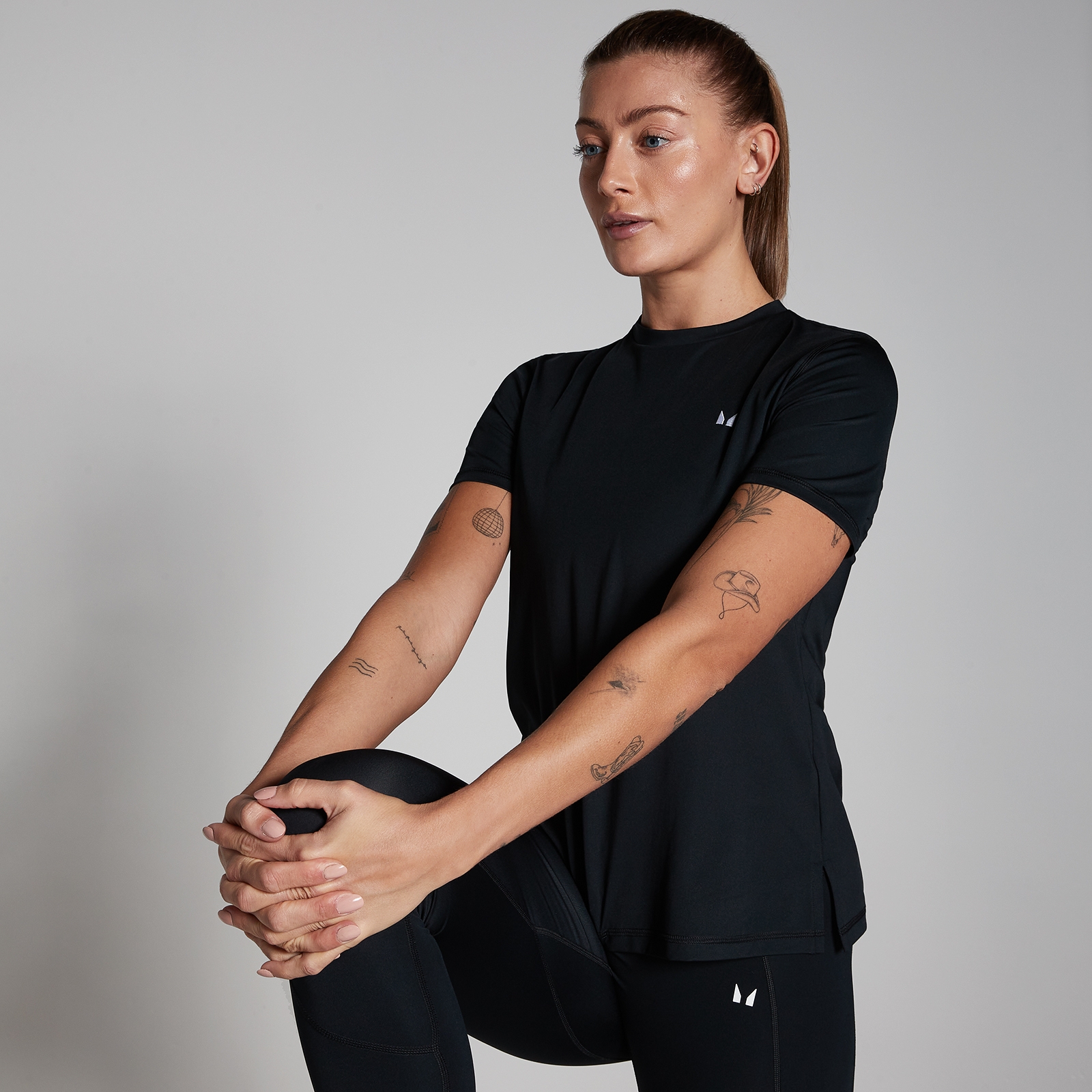 MP Damen Training Kurzarm-T-Shirt – Schwarz - XXL – Bild 4