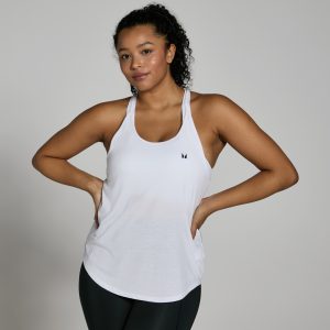 MP Damen Training Strappy Top – Weiß - S