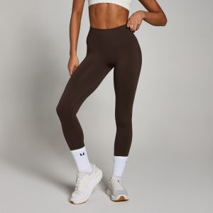 MP Damen Tempo Ultra Nahtlosem Leggings – Gemahlener Kaffee - XXL