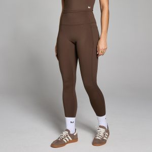 MP Damen Active Leggings mit Taschen - Brownie - XS