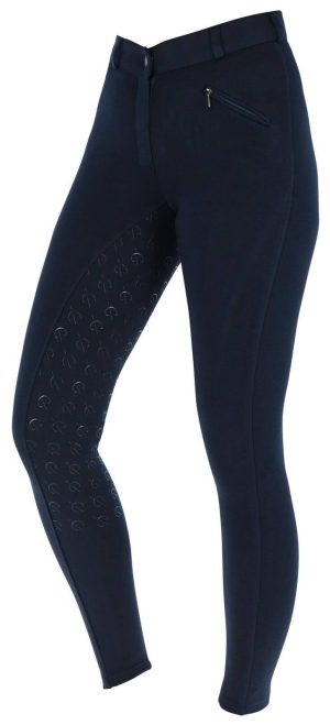 Covalliero Reithose Damen Full-Grip Organomic Damenreithose Vollbesatz Navy 38 | kavalio - für mich und mein Pferd