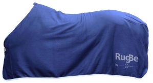 RugBe Abschwitzdecke RugBe Economic Fleecedecke Navy 105cm | kavalio - für mich und mein Pferd