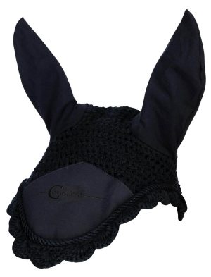 Covalliero Fliegenmütze Duavita Fliegenhaube Navy Pony | kavalio - für mich und mein Pferd
