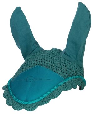 Covalliero Fliegenmütze Duavita Fliegenhaube Türkis Cob/Full | kavalio - für mich und mein Pferd