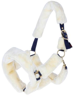 Covalliero Halfter SuperSoft Fellhalfter Navy Full | kavalio - für mich und mein Pferd