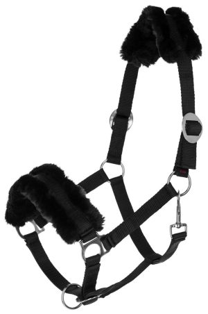 Covalliero Halfter ClassicSoft Fellhalfter Black Pony | kavalio - für mich und mein Pferd