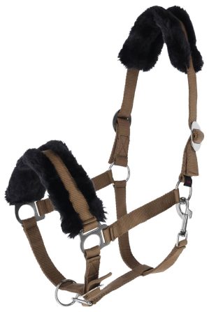 Covalliero Halfter ClassicSoft Fellhalfter Cappuccino Shetty | kavalio - für mich und mein Pferd