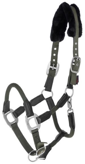 Covalliero Halfter Cordano Nylonhalfter Oliv Full | kavalio - für mich und mein Pferd