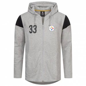 Pittsburgh Steelers NFL Fanatics Herren Kapuzen Sweatjacke 2083MGRYFHEPST