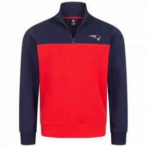 New England Patriots NFL Fanatics 1/4-Zip Herren Sweatshirt 261974