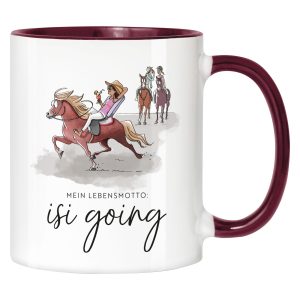 mrs. RIDE Keramiktasse