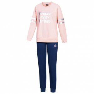 Umbro Premium Damen Trainingsanzug 32085S-Pink-Blue