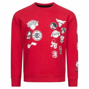 Hollister x NBA All Team Collab Herren Sweatshirt 322-221-1592-508